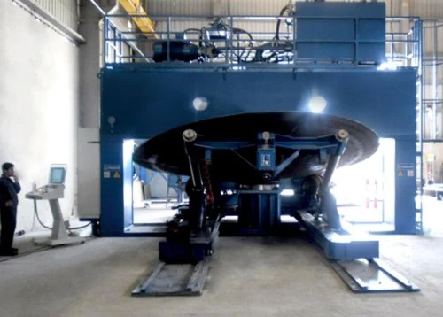 Dished Head Spinning Machine